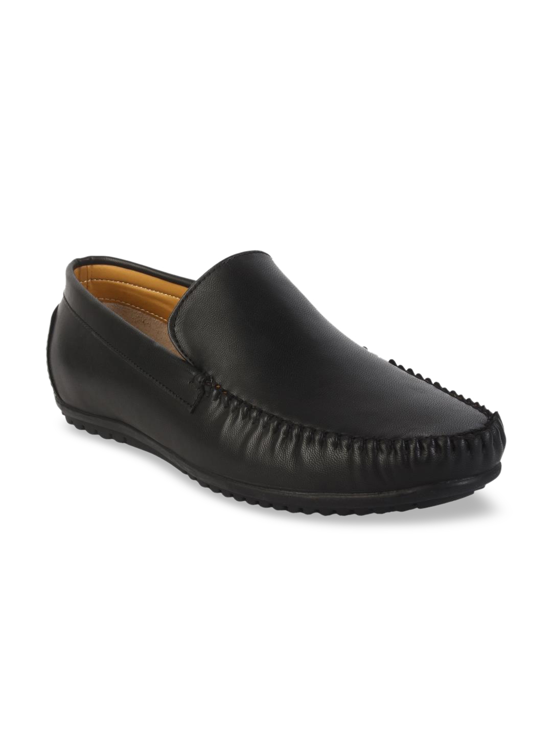 mens black loafers 10.5