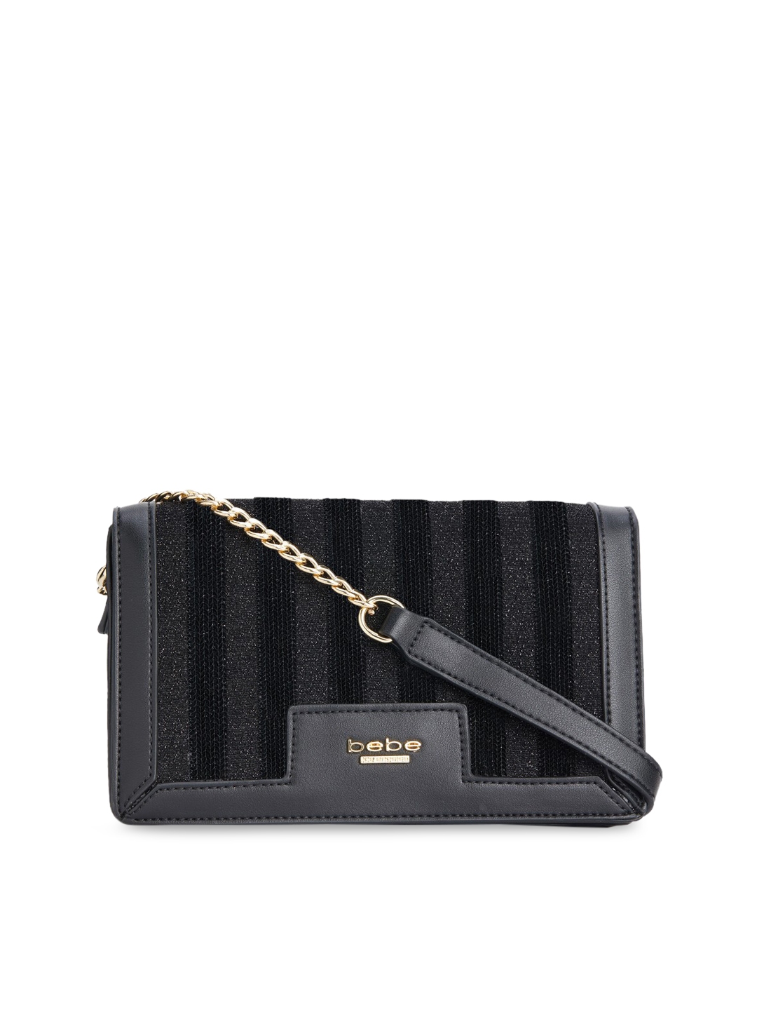 Buy Bebe Black Embellished Sling Bag - Handbags for Women 9442303 | Myntra