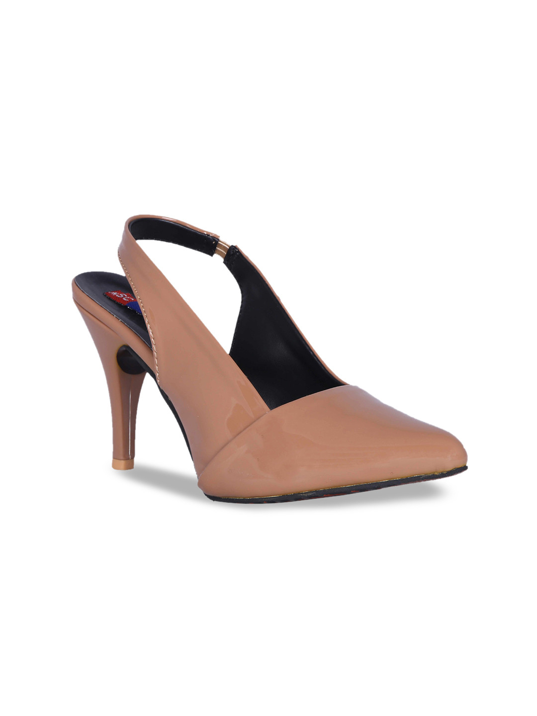 Buy MSC Women Brown Solid Pumps Heels for Women 9443487 Myntra