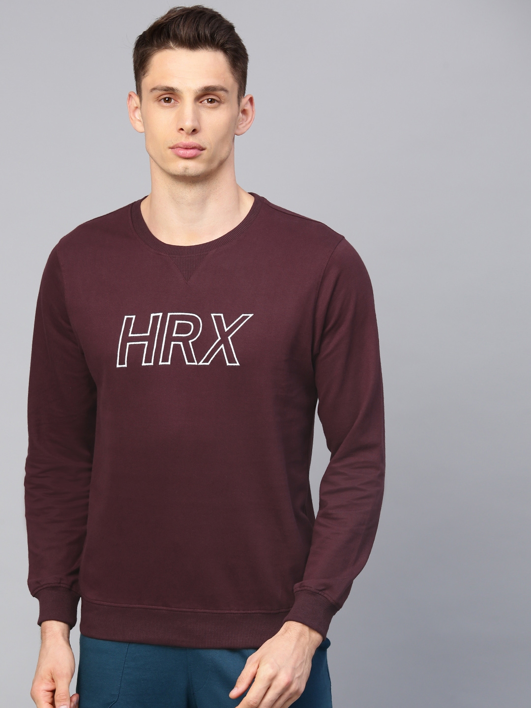 hrx sweatshirt myntra