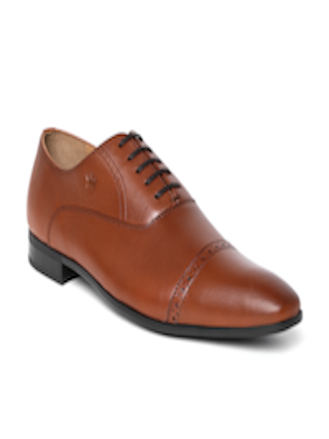 Buy Louis Philippe Men Brown Leather Formal Oxfords - Formal Shoes for Men 9450649 | Myntra