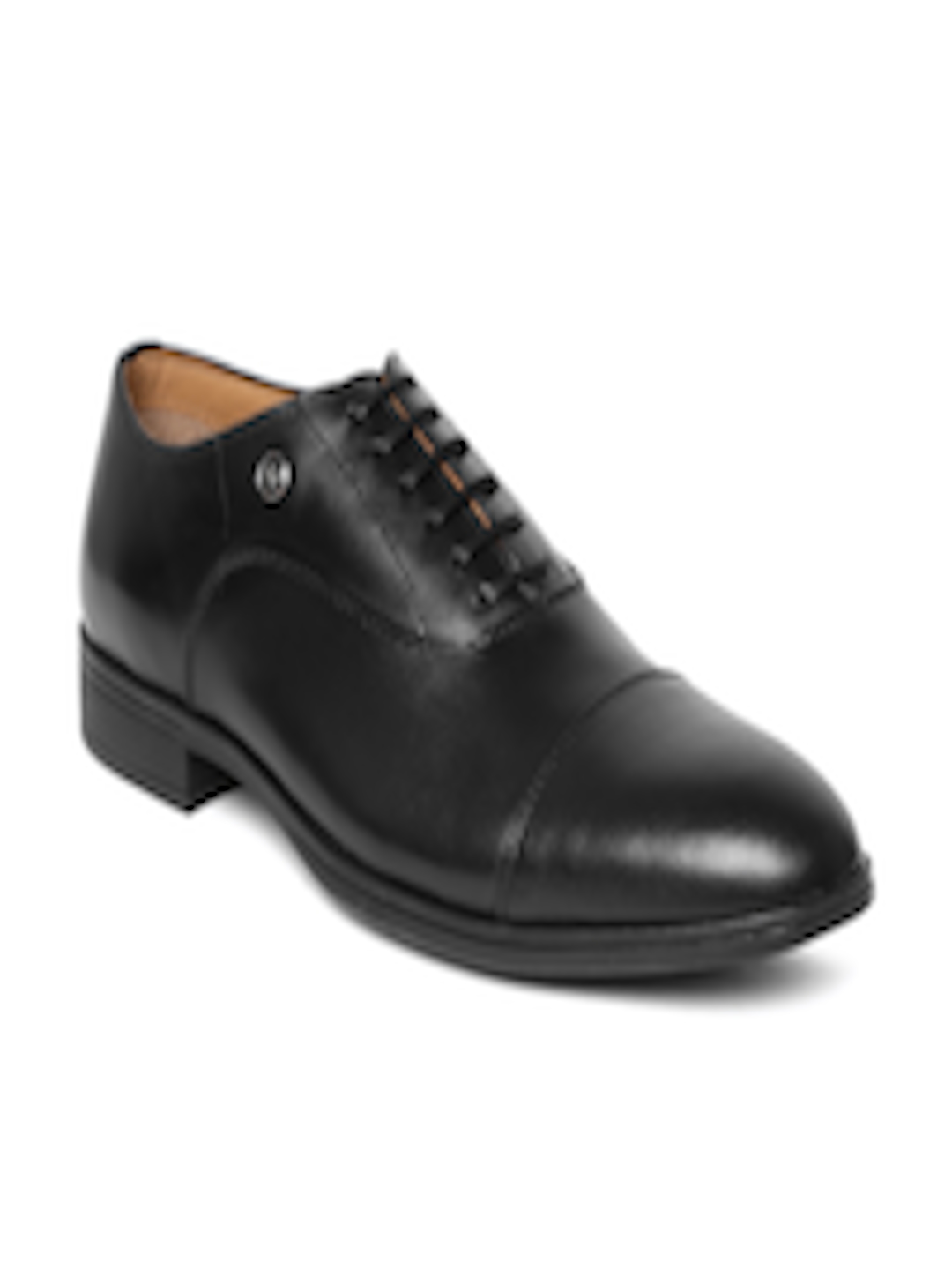 Buy Louis Philippe Men Black Leather Formal Oxfords - Formal Shoes for Men 9450683 | Myntra
