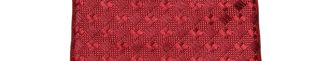 Buy Louis Philippe Red Woven Design Broad Tie - Ties for Men 9452759 | Myntra