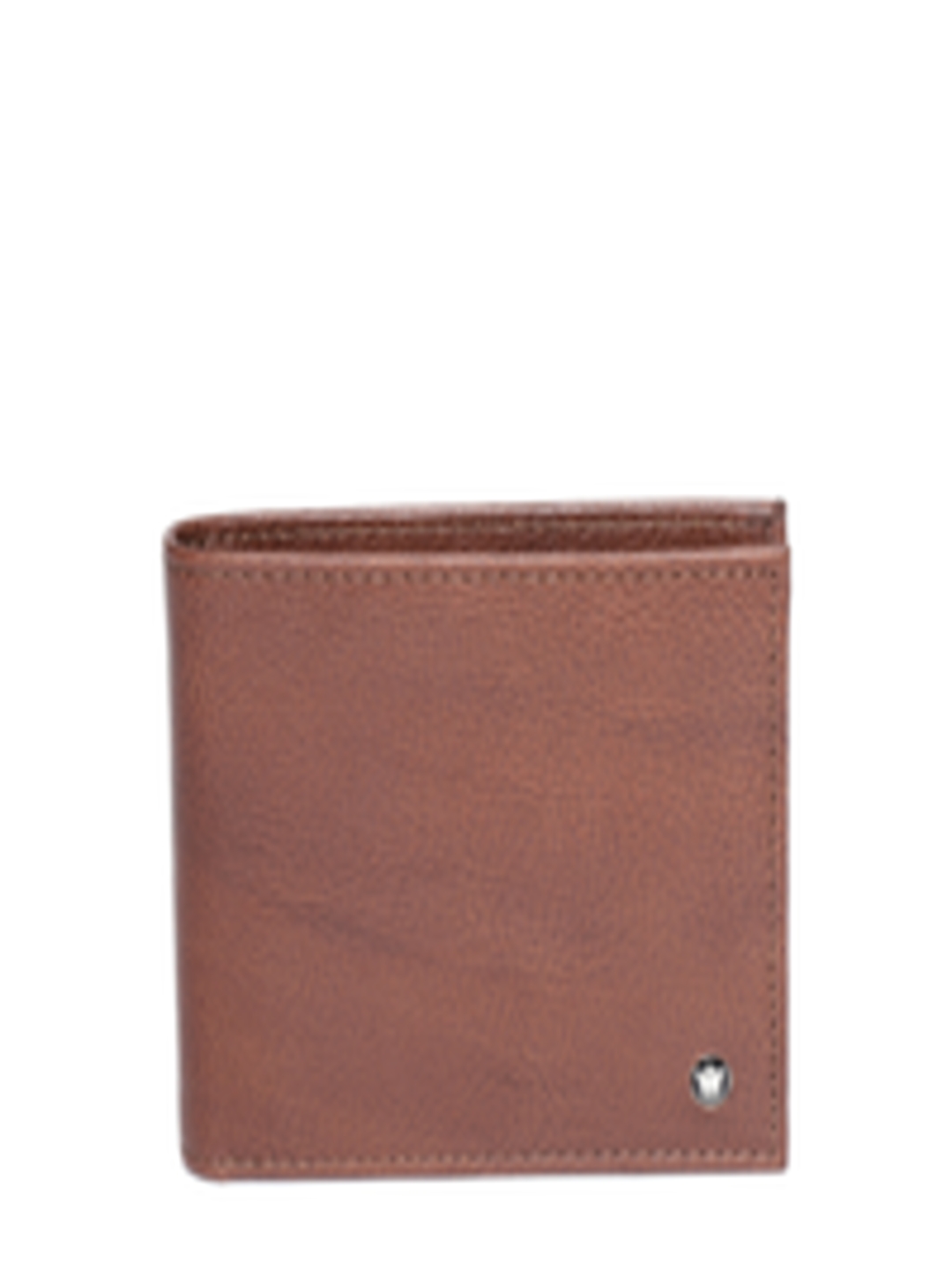 Buy Louis Philippe Men Brown Solid Leather Two Fold Wallet - Wallets for Men 9452773 | Myntra