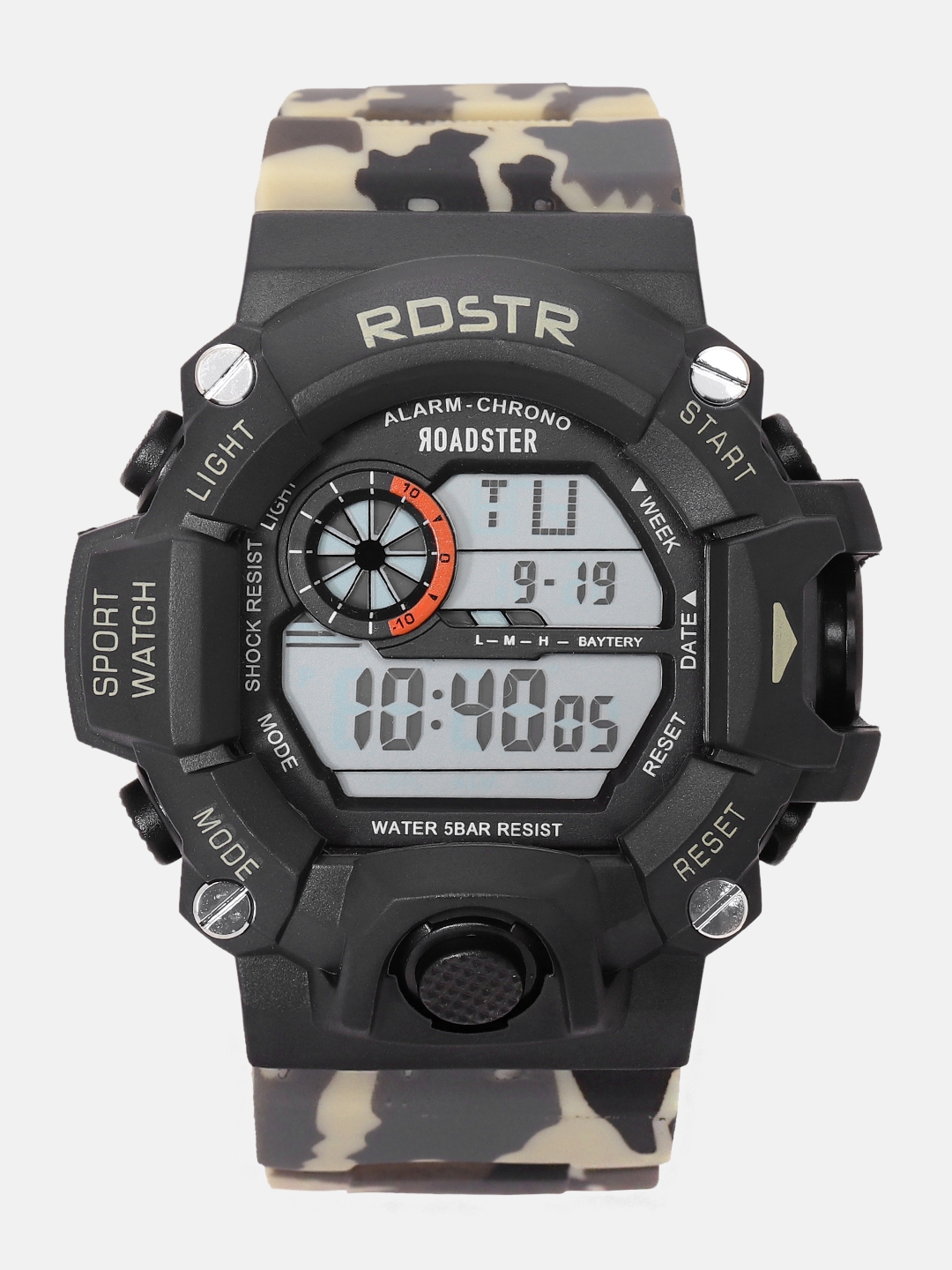 roadster analogue and digital watch