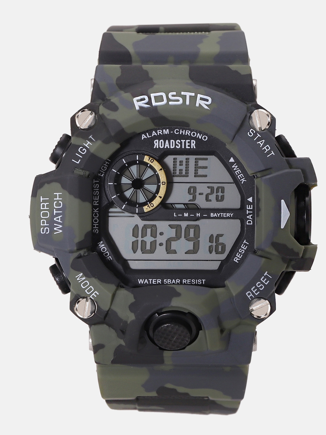 Roadster Men Grey Chronograph Analogue and Digital Watch MFB PN SM