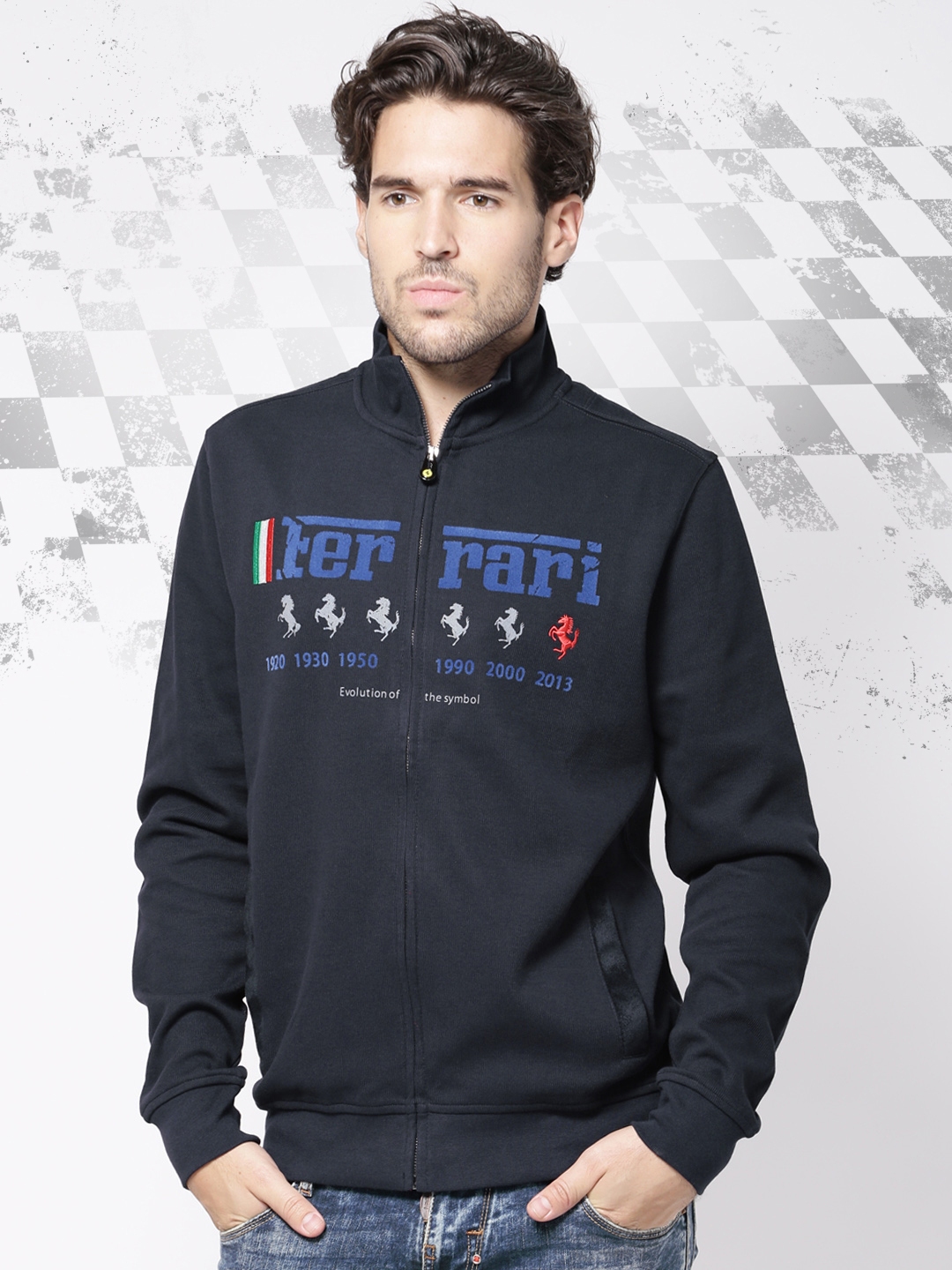 Buy Ferrari Navy Evolution Sweatshirt Sweatshirts For