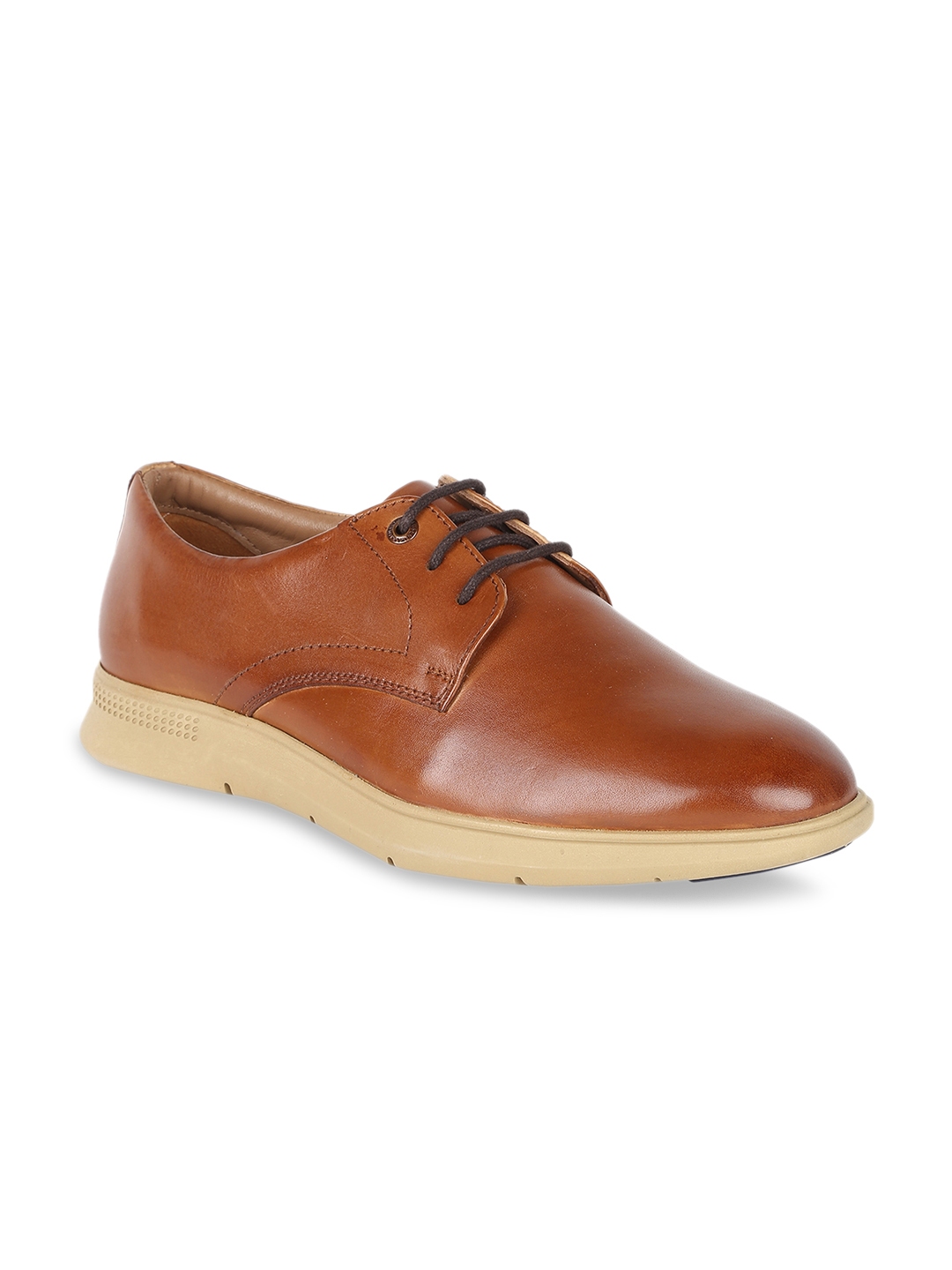 Buy Van Heusen Men Brown Derbys - Casual Shoes for Men 9486339 | Myntra