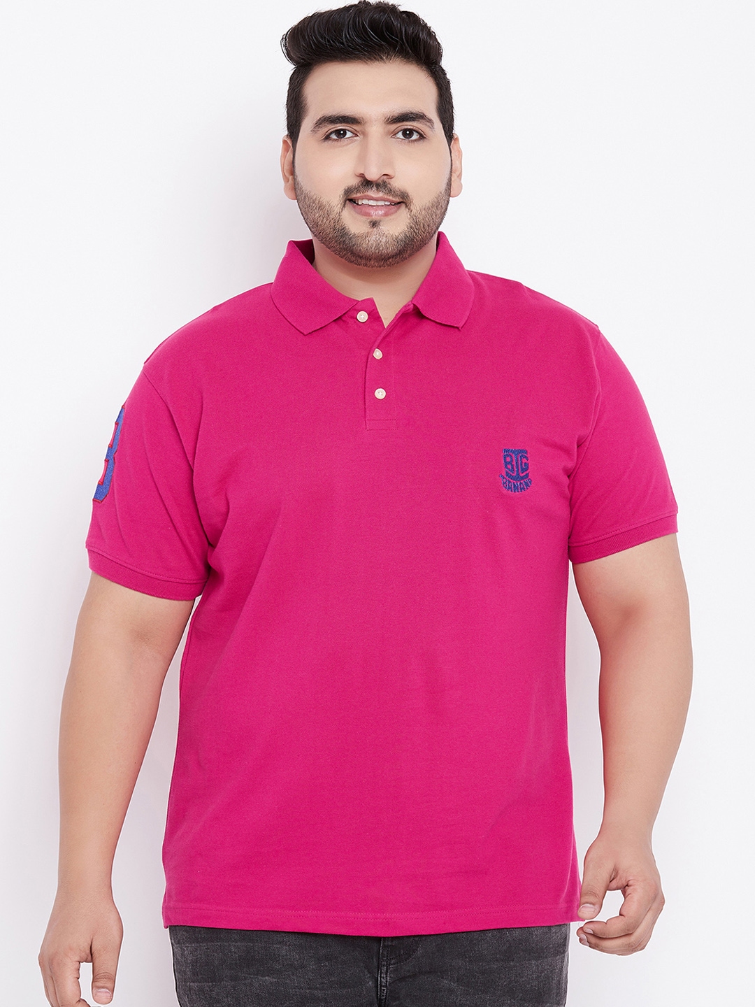 magenta t shirt mens