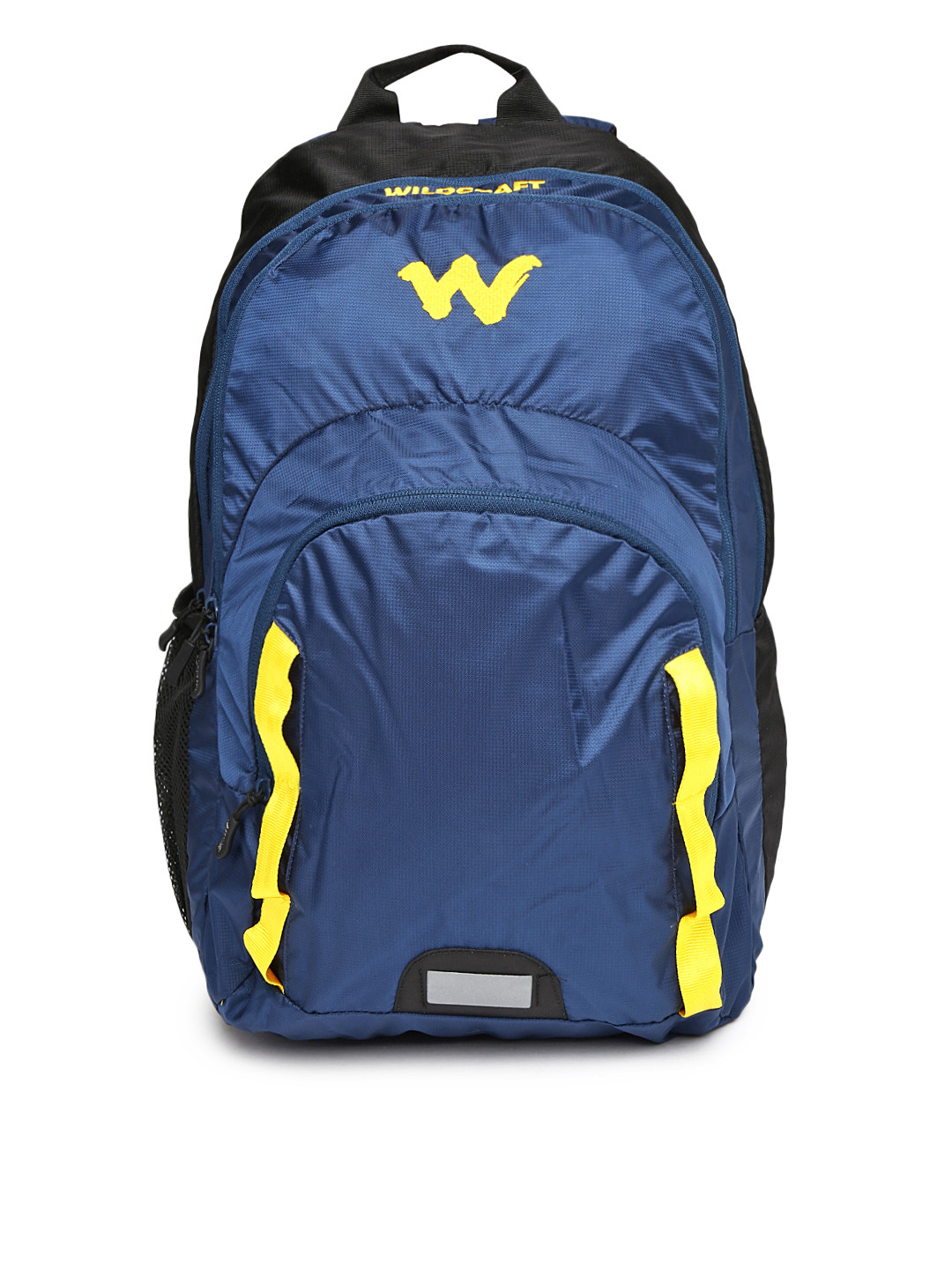 Buy Wildcraft Unisex Navy & Yellow Backpack Backpacks for Unisex