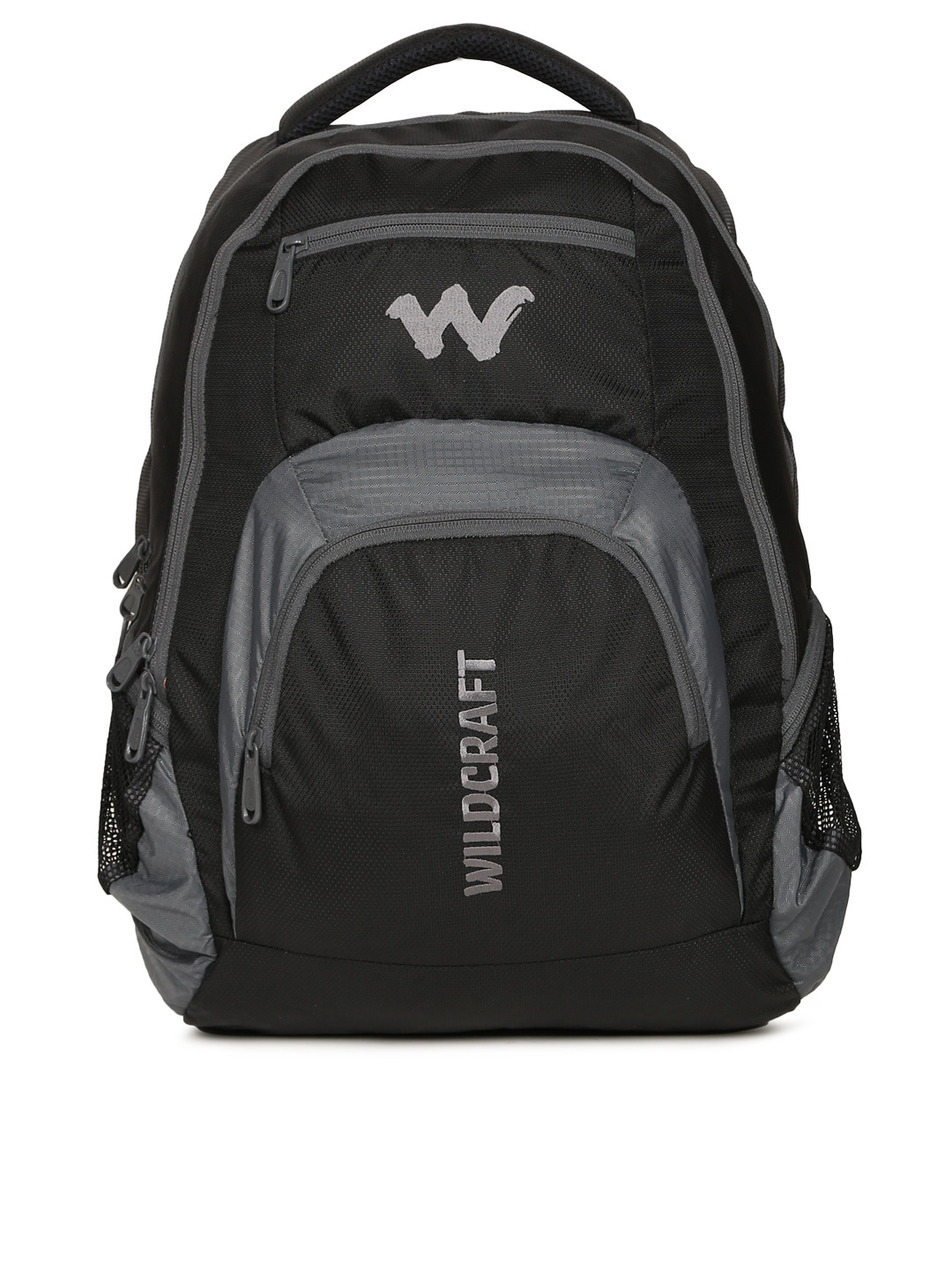 Buy Wildcraft Unisex Black & Grey Solid Backpack Backpacks for Unisex