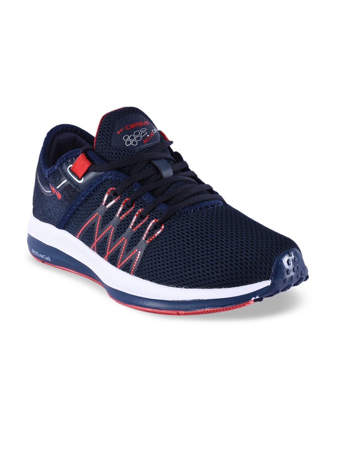 Buy Campus Men Navy Blue Running Shoes - Sports Shoes for Men 9538305 ...