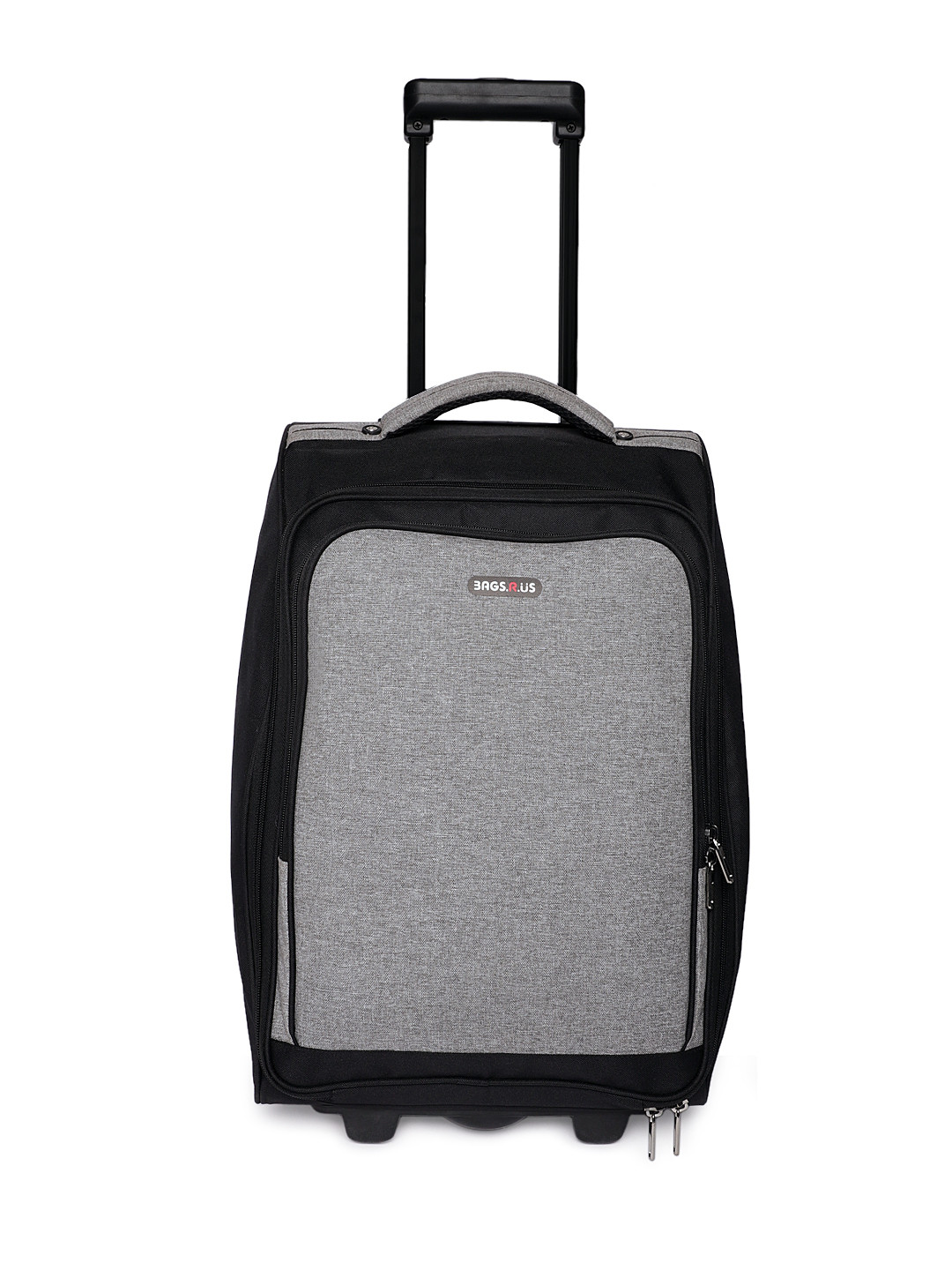 Buy Bags.R.us Unisex Grey & Black 33L Cabin Trolley Bag Trolley Bag for Unisex 9565767 Myntra