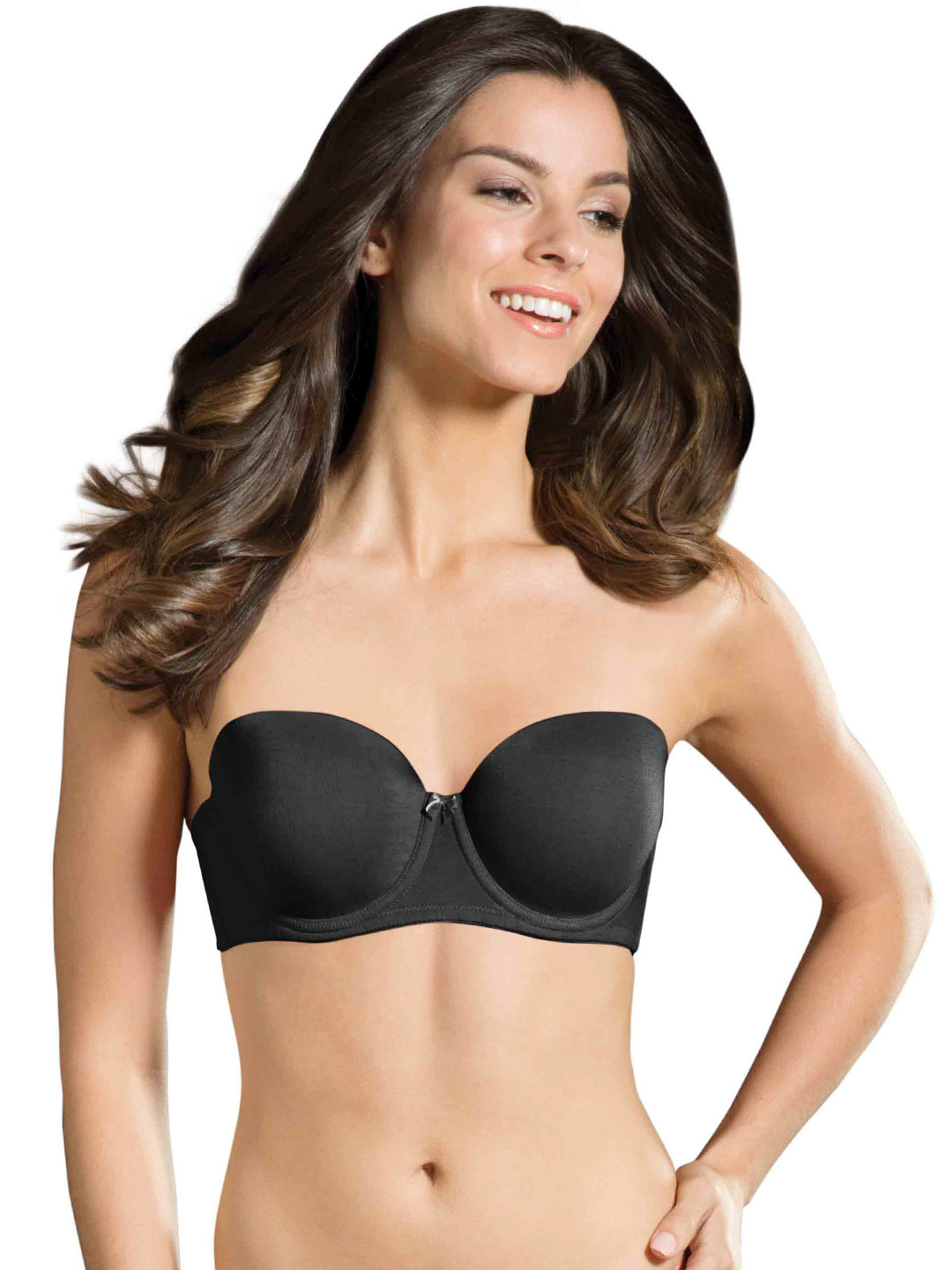 Buy Jockey Black Multiway Padded Strapless Bra 1251 Bra for Women