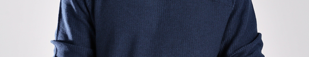 Buy Tommy Hilfiger Blue Sweater - Sweaters for Men 958996 | Myntra