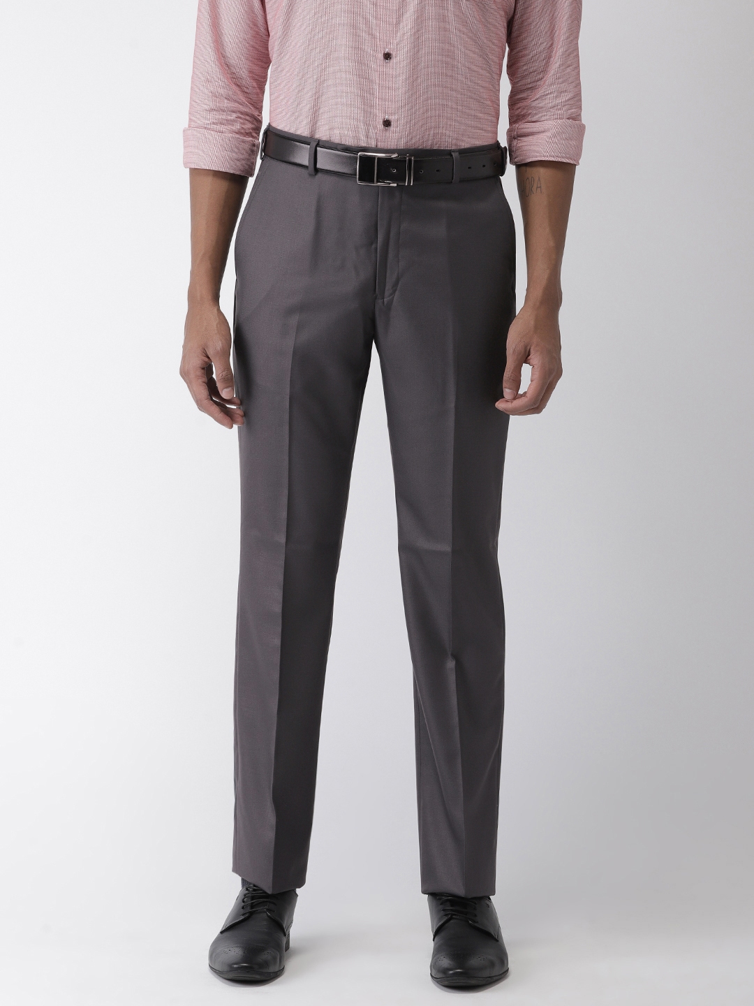 mens formal grey trousers