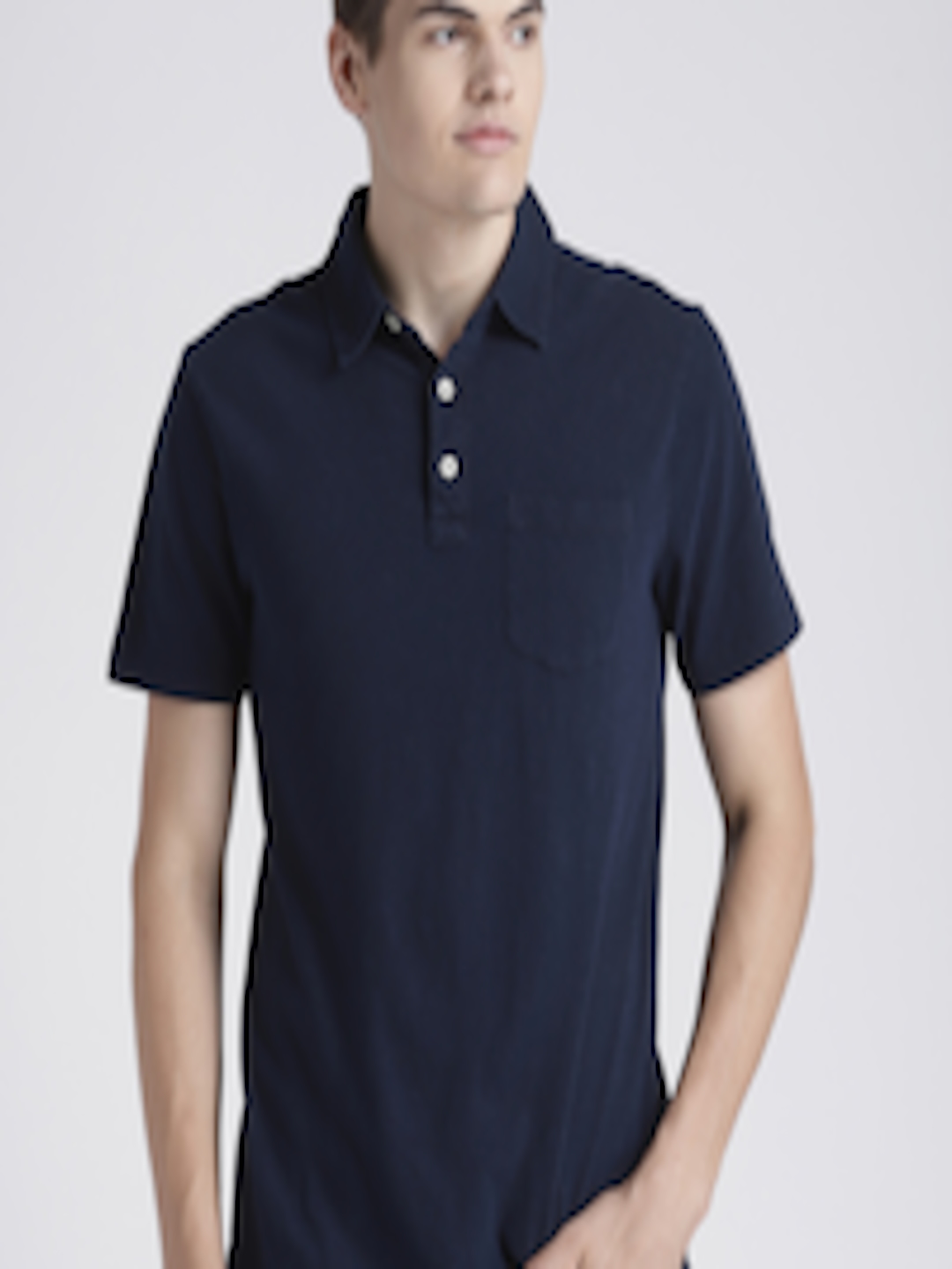 Buy GAP Men's Pocket Polo Shirt - Tshirts for Men 9636797 | Myntra