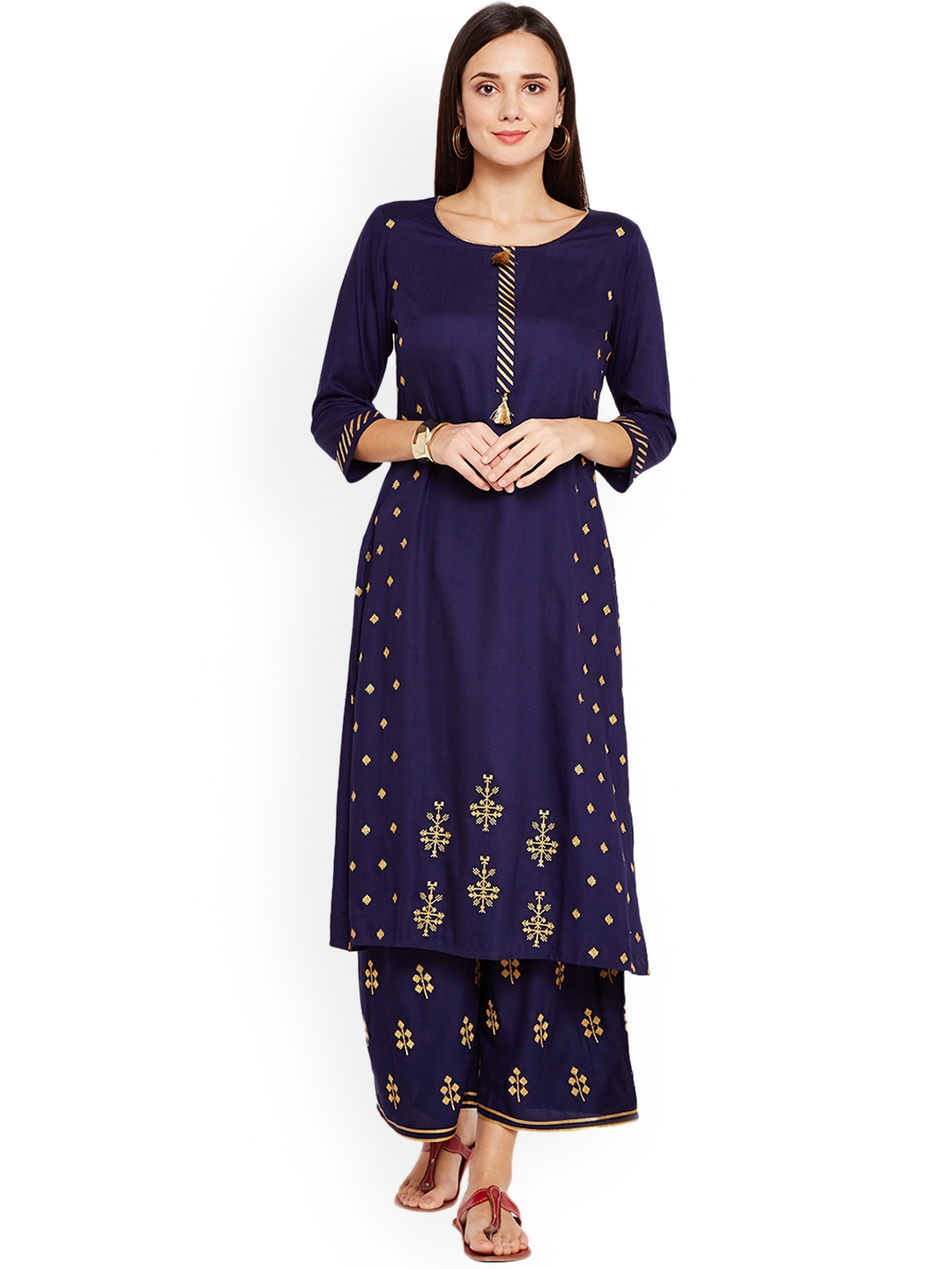indya blue kurta