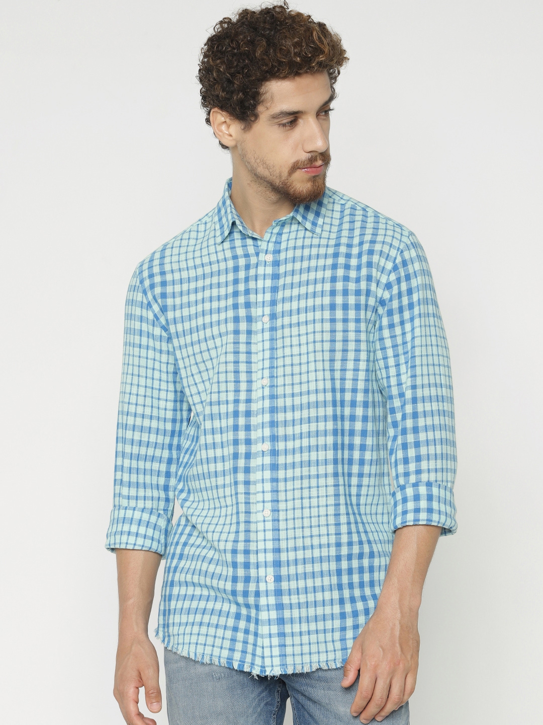 jack and jones checked shirt