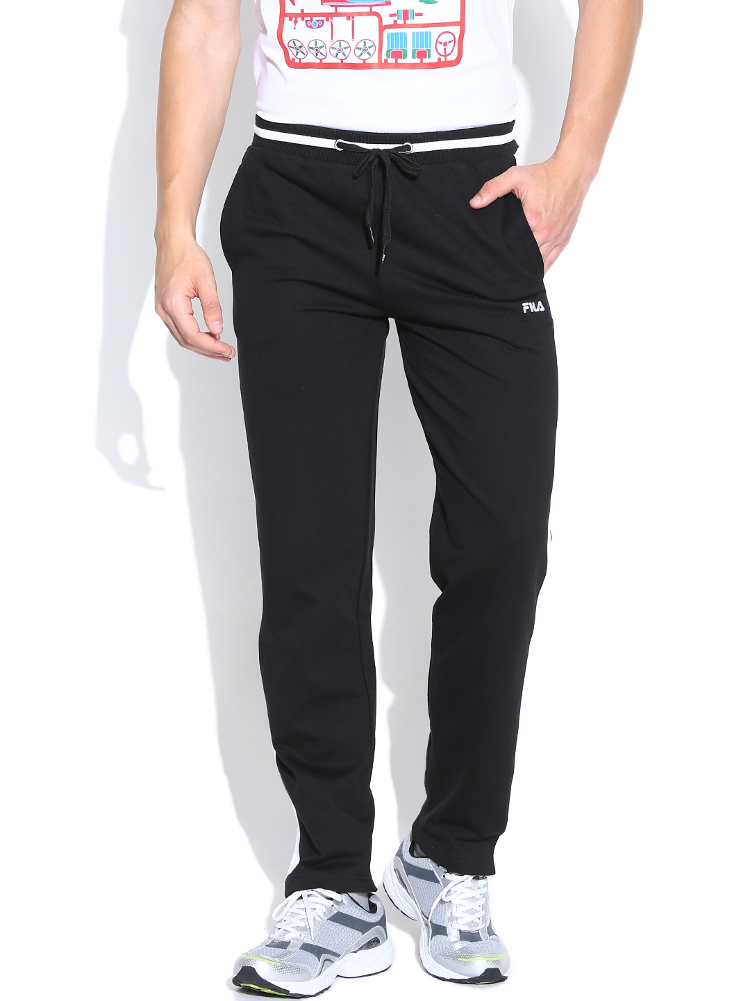 fila nylon track pants