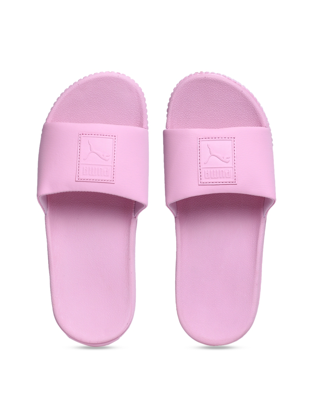 Buy Puma Women Pink Solid Sliders - Flip Flops for Women 9655117 | Myntra