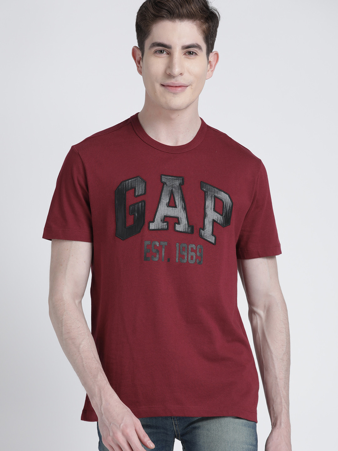 Buy GAP Men's Logo Short Sleeve T Shirt Tshirts for Men 9682217 Myntra