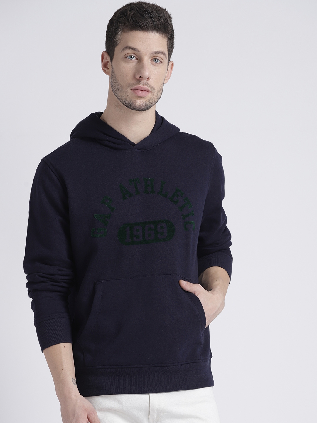 gap hoodie men green