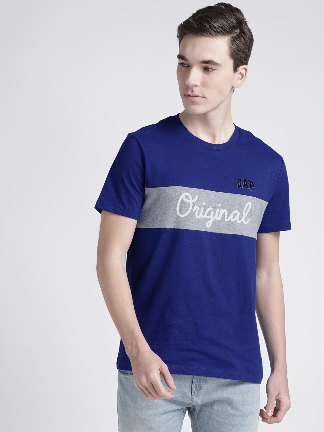 Buy GAP Men's Logo Crewneck T Shirt Tshirts for Men 9682351 Myntra