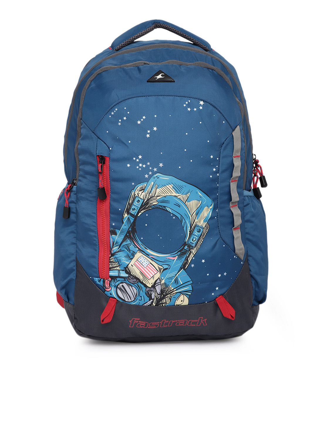 Buy Fastrack Men Blue Graphic Backpack Backpacks for Men 9683565 Myntra