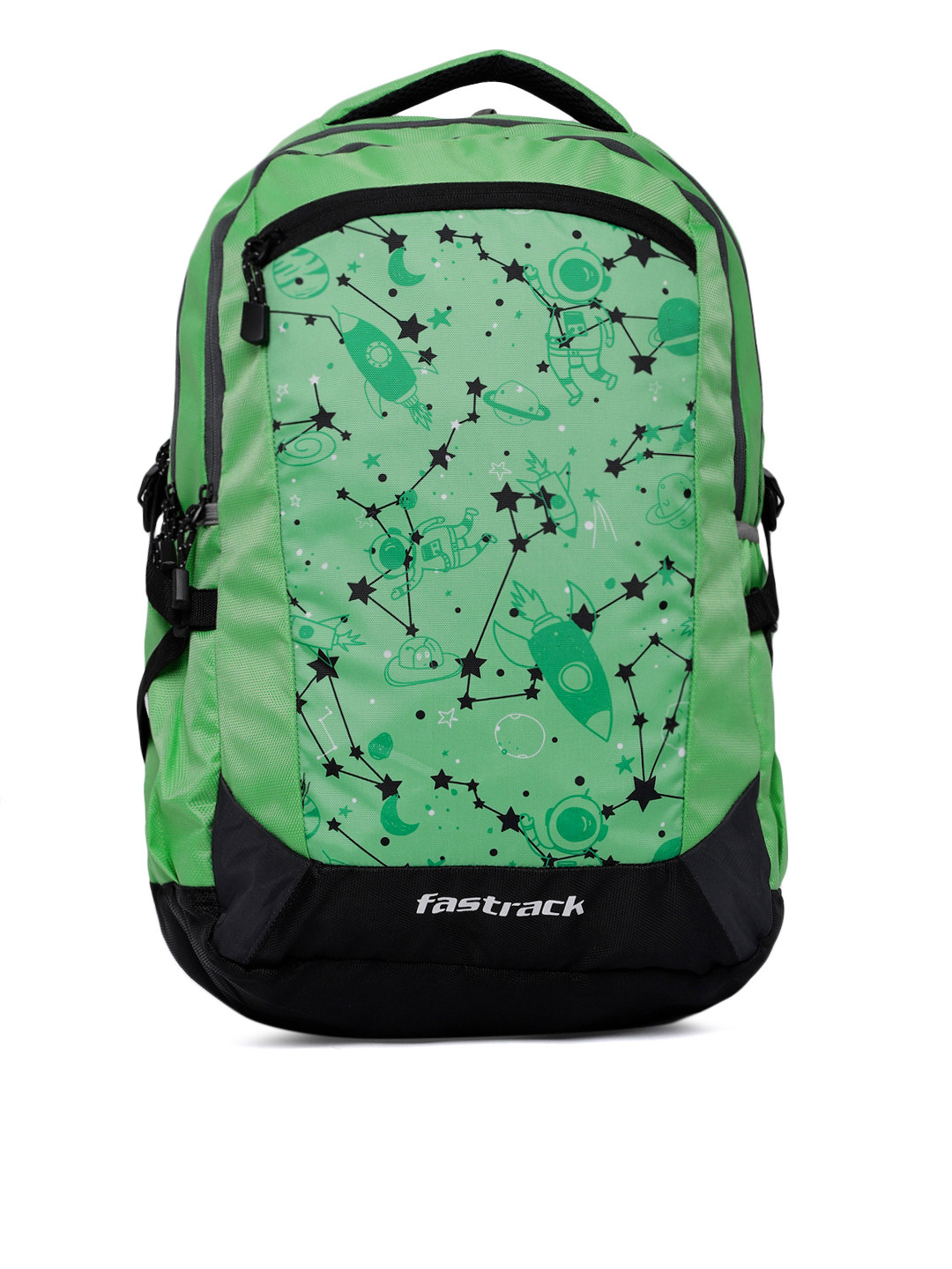 Buy Fastrack Men Green Graphic Backpack Backpacks for Men 9683677
