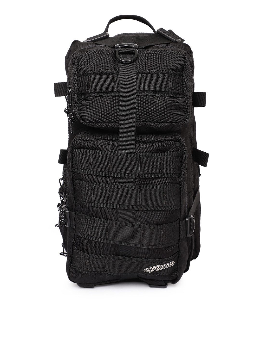 Buy F Gear Unisex Black Military Tactical Solid Backpack Backpacks