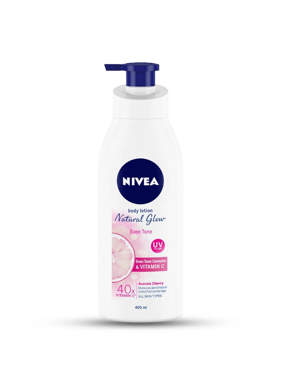 Buy Nivea Body Lotion Natural Glow Even Tone UV Protect 40x Vitamin C