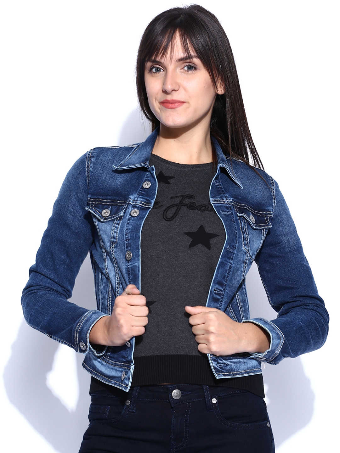 pepe jeans jacket women's winter