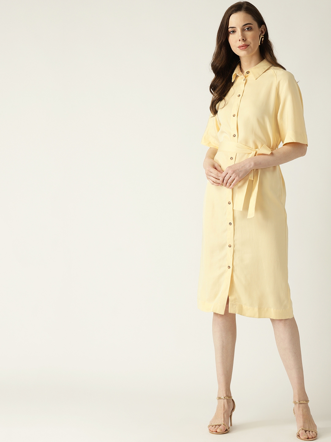 frill dress long sleeve