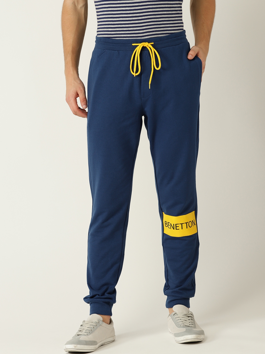 benetton track pants