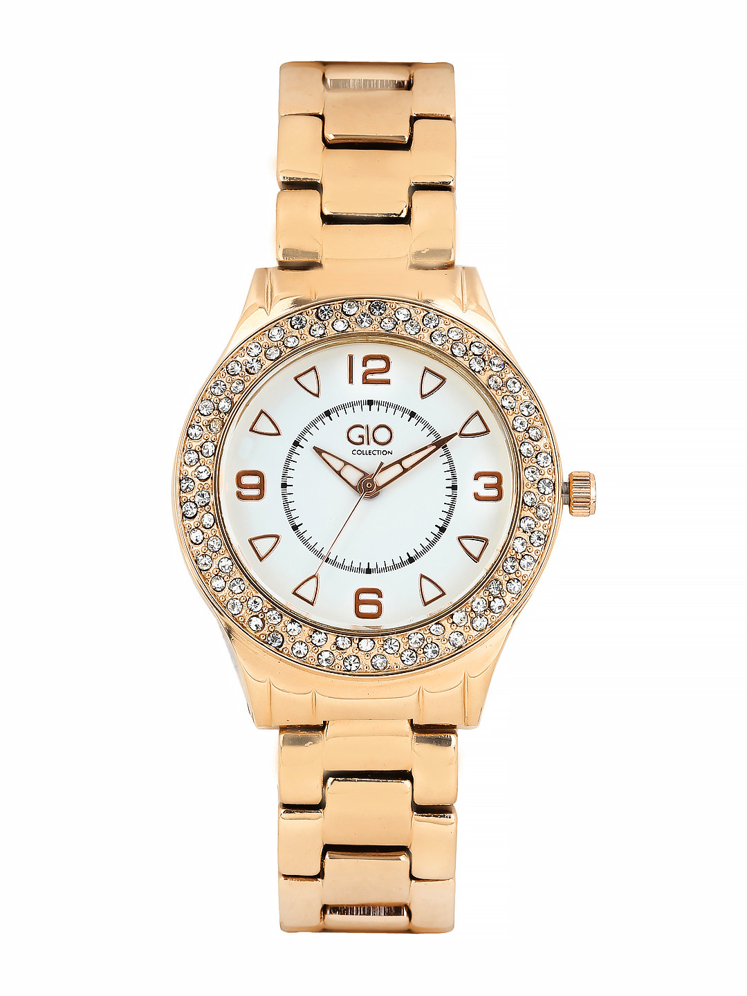 Buy GIO COLLECTION Women White Dial Watch FG2001 44 - Watches for Women ...