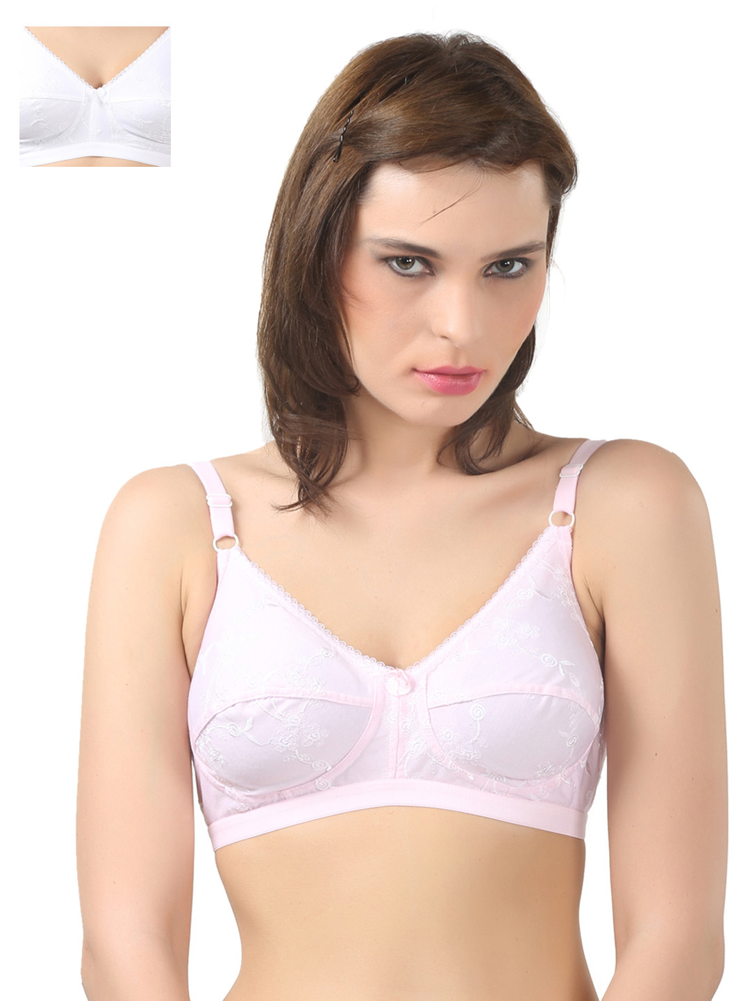 Buy Bodycare Pack Of 2 Full Coverage Bras Bra for Women 973636 Myntra