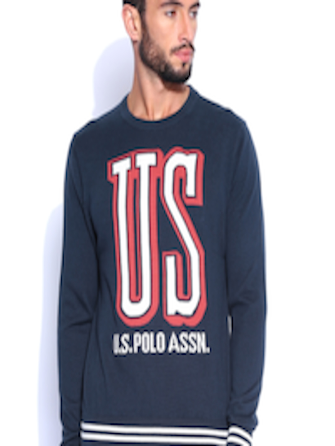 Buy U.S. Polo Assn. Denim Co. Navy Sweater - Sweaters for Men 976255 ...