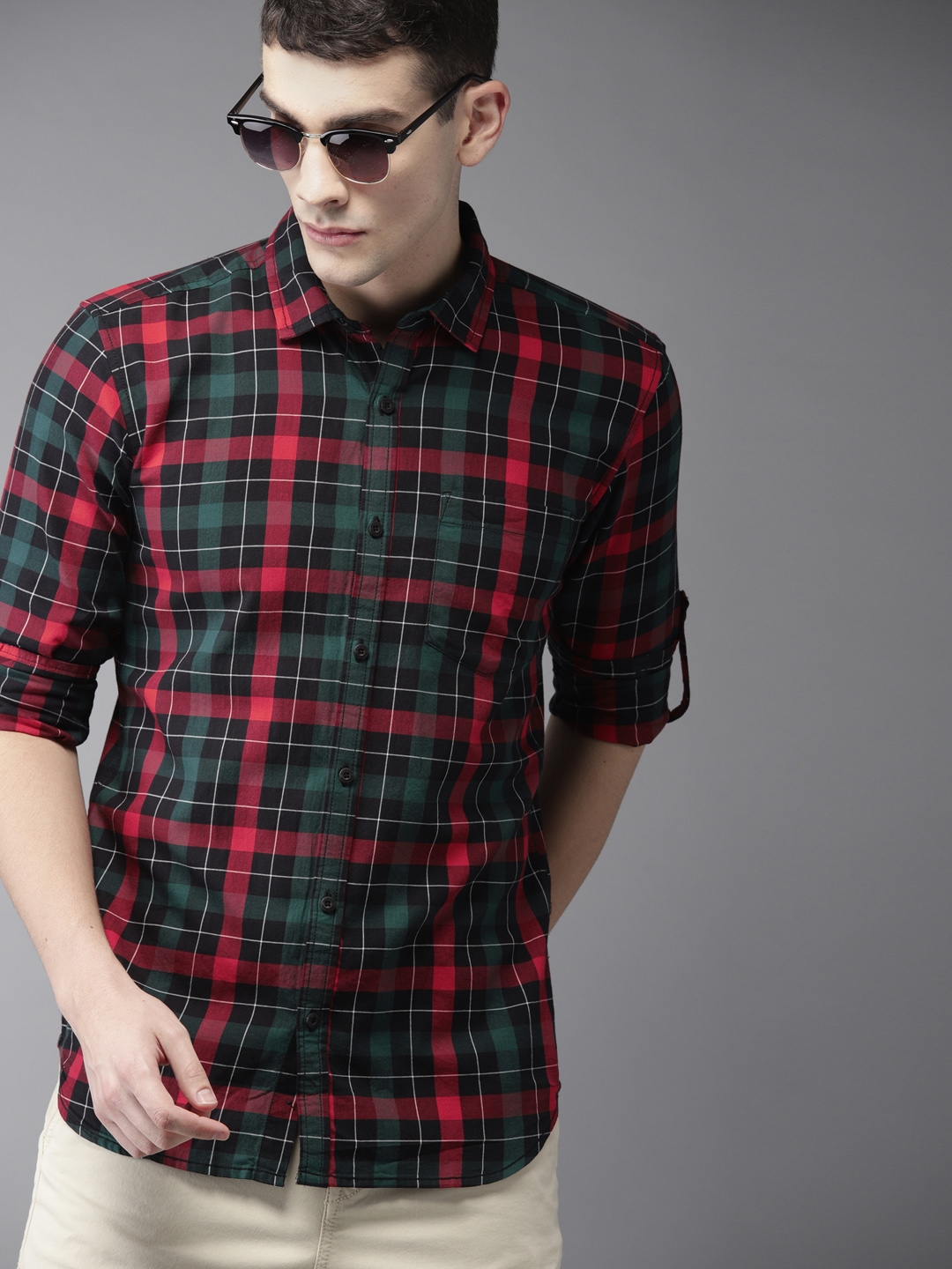check shirt for men design