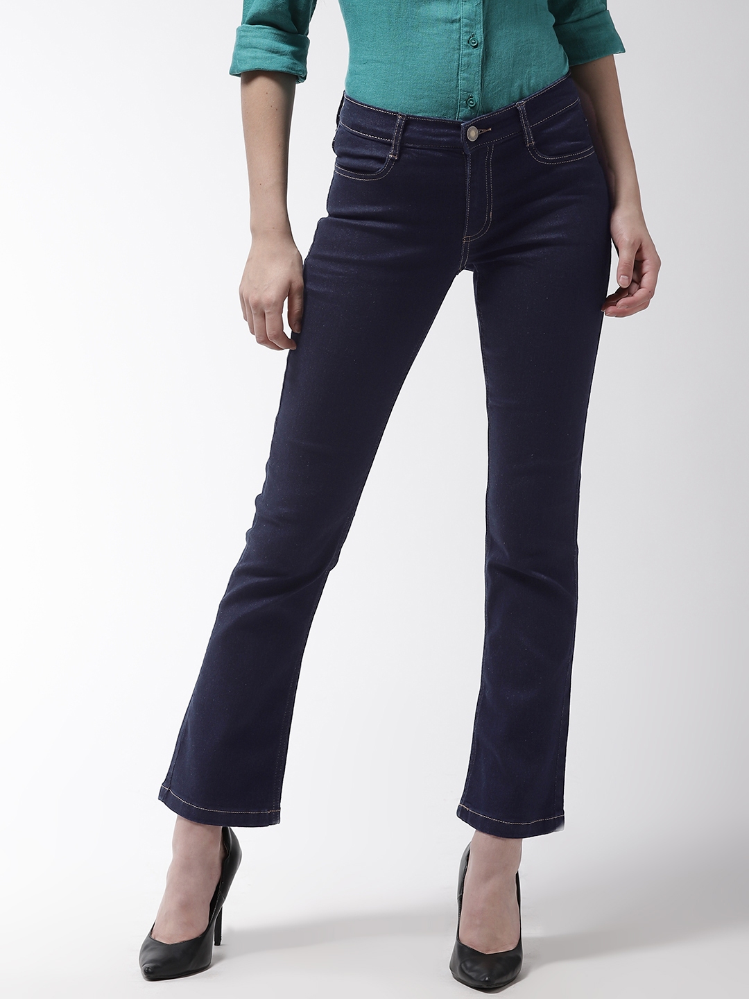 marks and spencer boot cut jeans