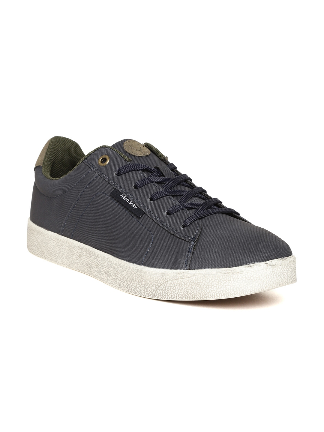 Buy Allen Solly Men Navy Blue Sneakers - Casual Shoes for Men 9775341 ...