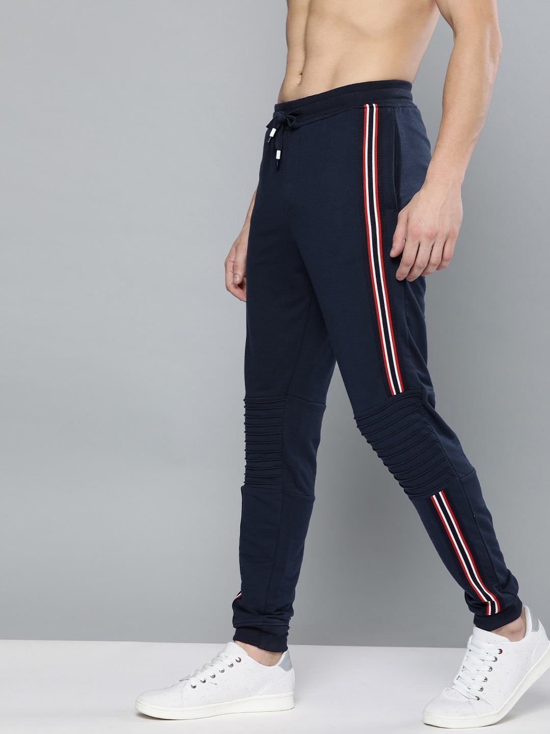 navy blue joggers mens