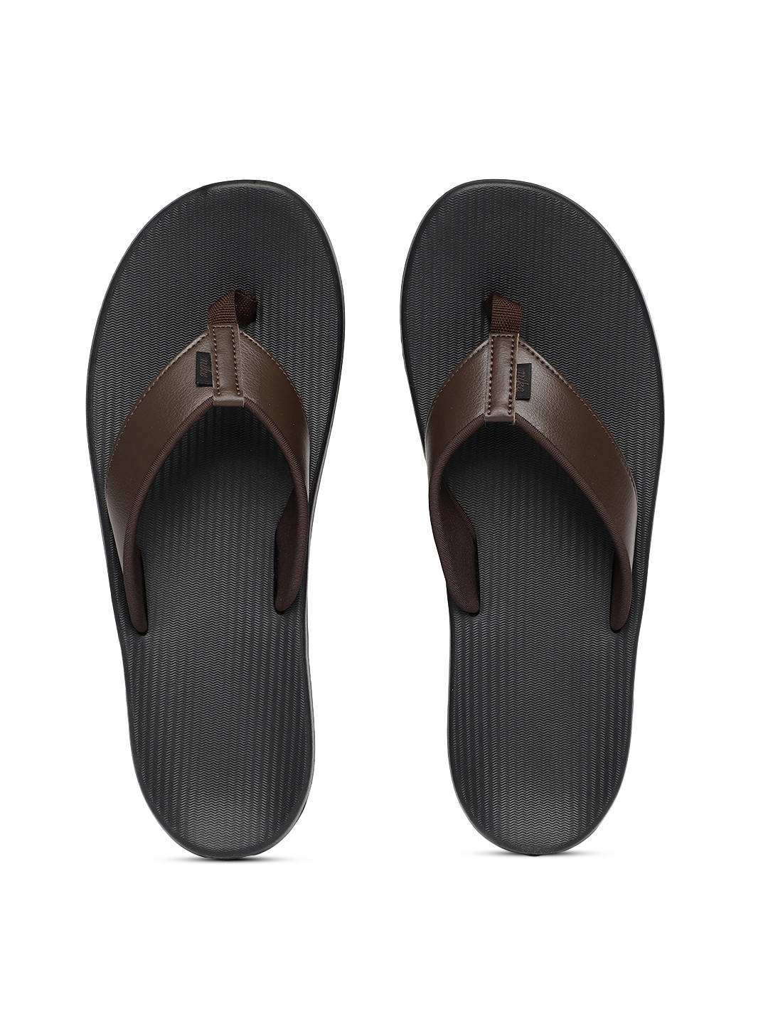 Buy Nike Men Black & Brown Solid KEPA KAI Thong Flip Flops - Flip Flops for Men 9798059 | Myntra