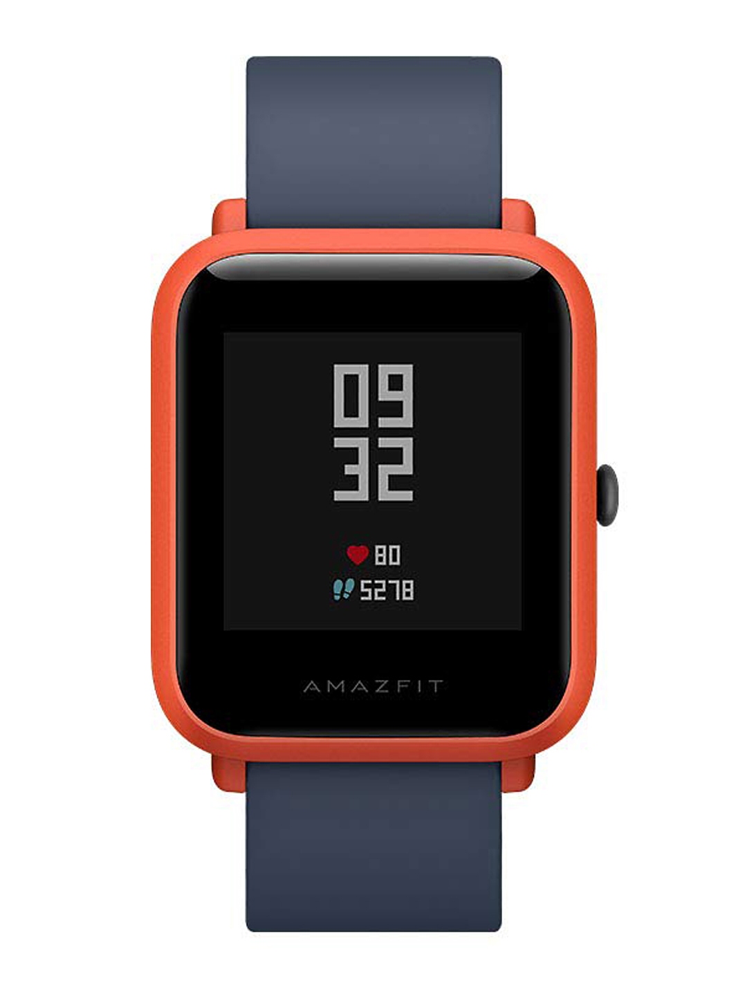 huami amazfit bip cinnabar red smartwatch