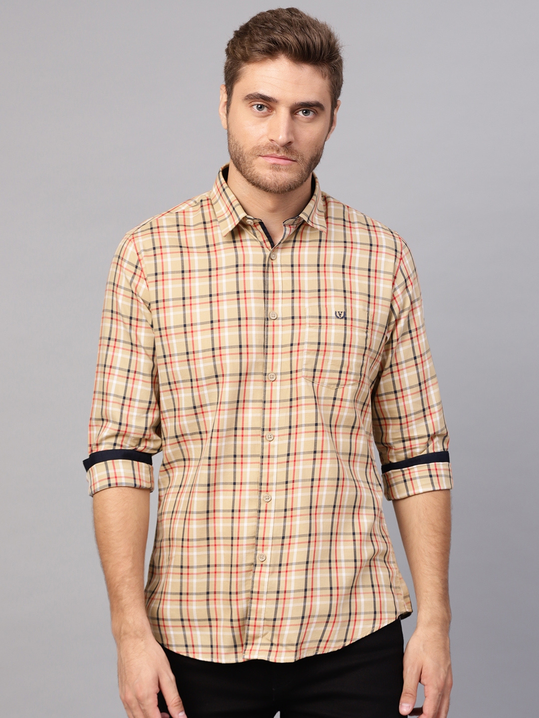 van heusen red tshirt