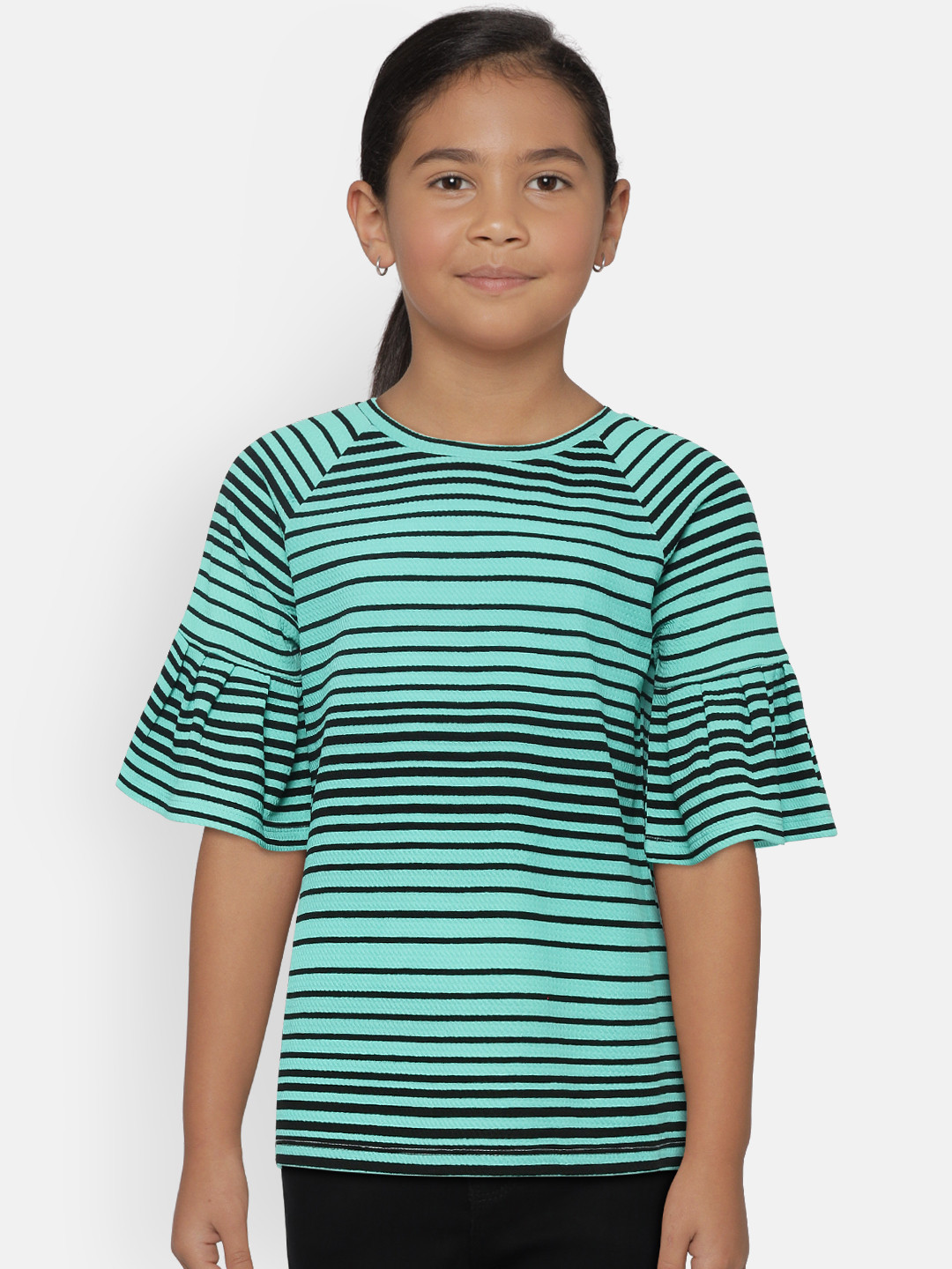 Natilene Girls Checked Top With Trousers main image 0