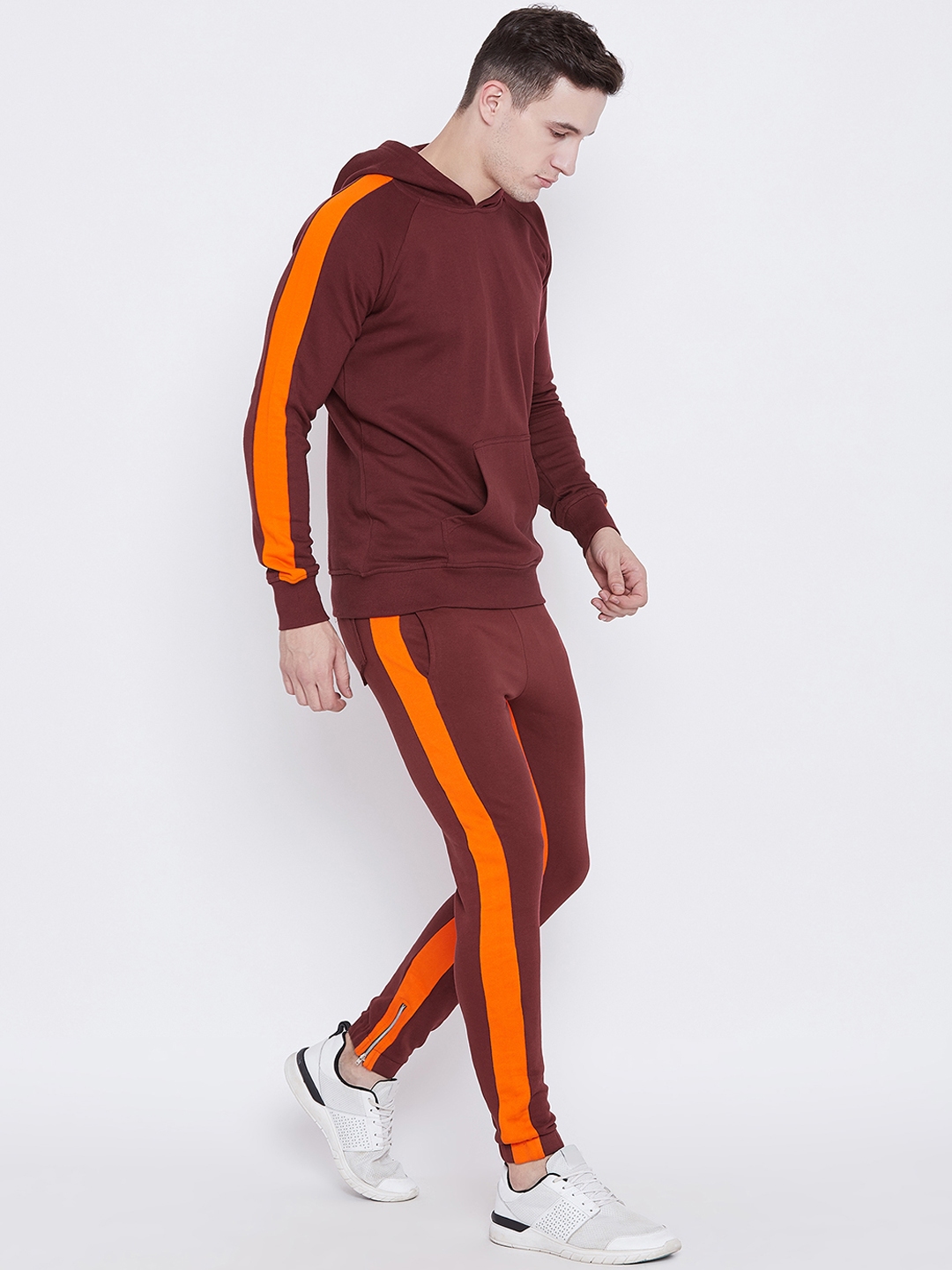 maroon tracksuit pants