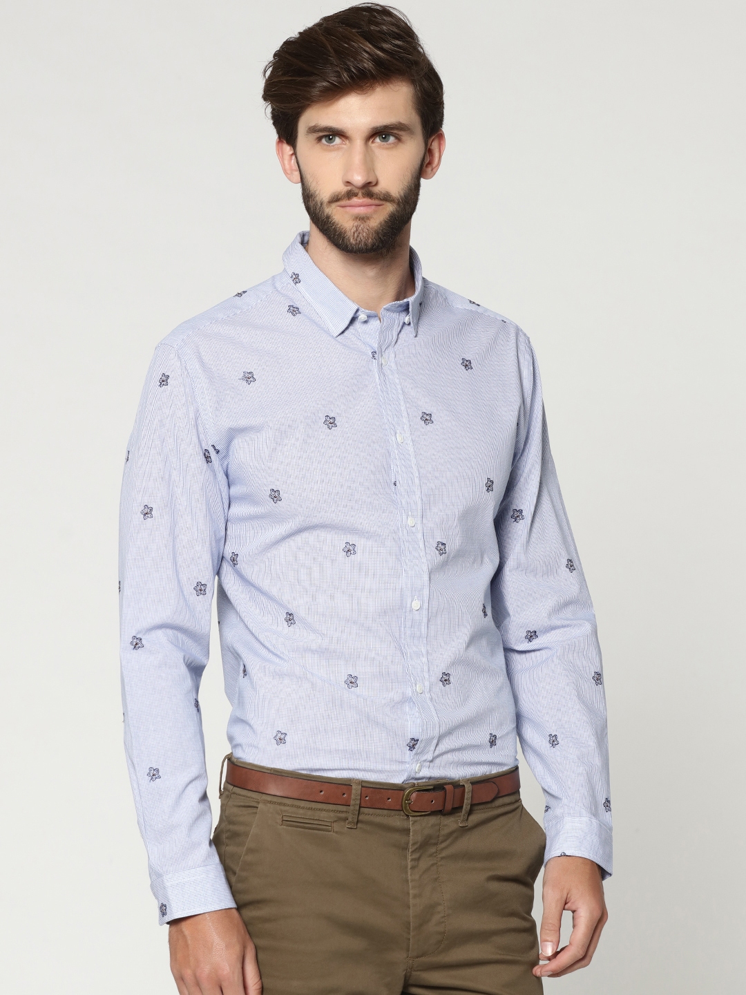 jack and jones checked shirt