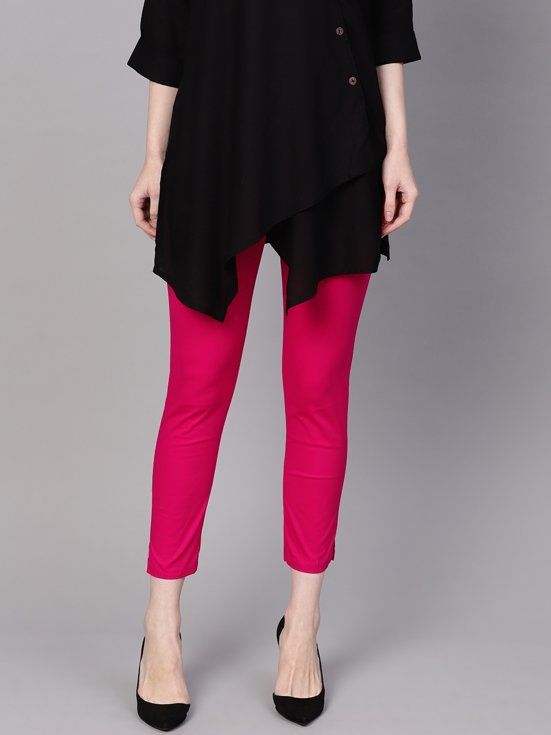 rose baggy jeans