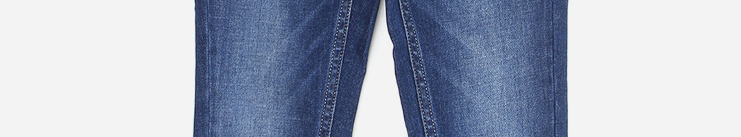 Buy Indian Terrain Boys Blue Regular Fit Mid Rise Clean Look Jeans ...